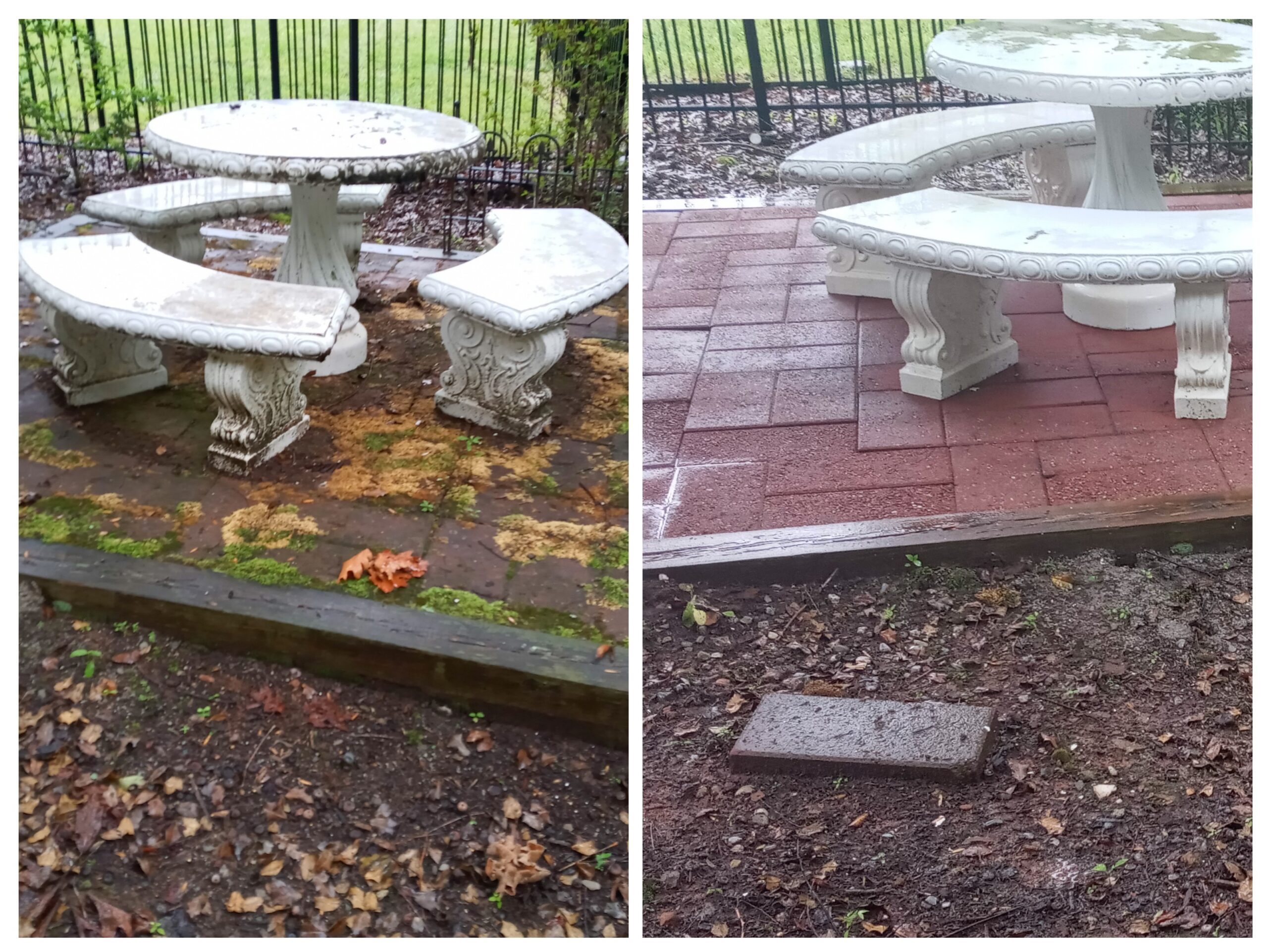 Pressure washing